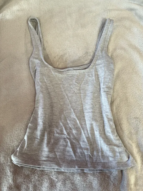 cotton on tank top grey - Image 2