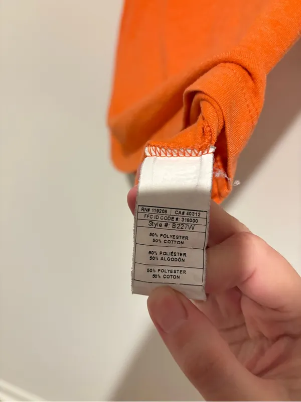 Adidas New York Knicks Bling Shirt orange blue women size large - Image 5