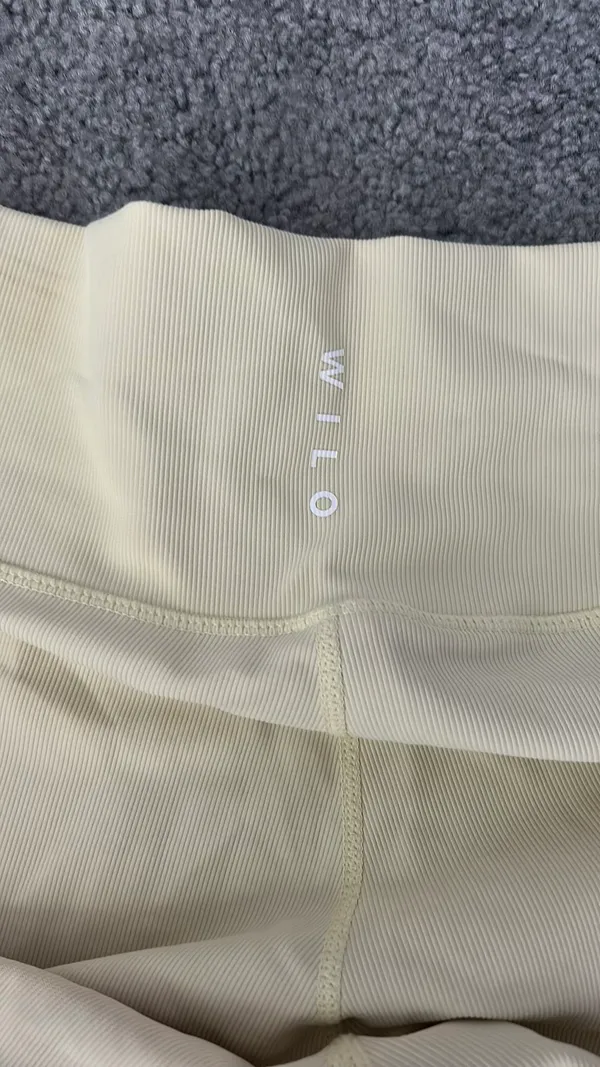 Willow biker shorts Yellow - Image 3