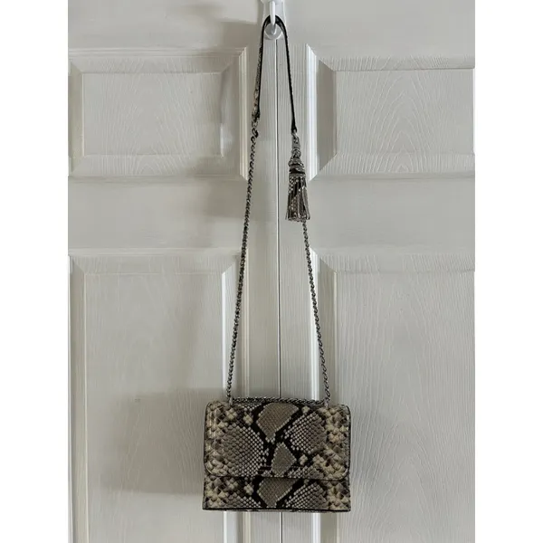 Tory Burch Python‎ Fleming Small Shoulder Bag - Image 16