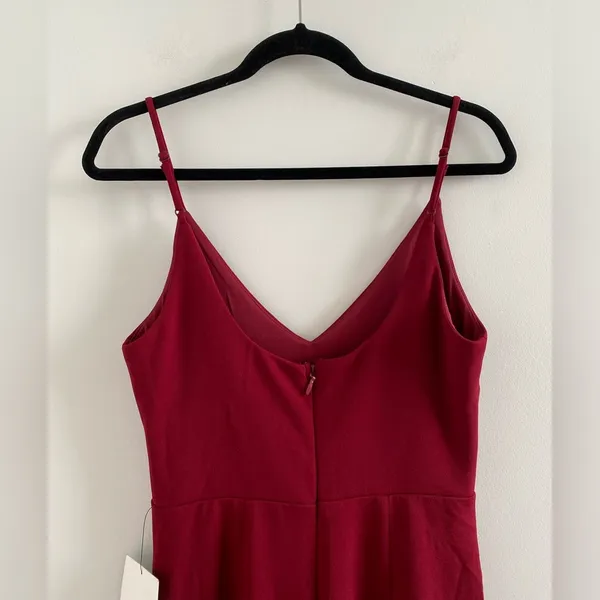 Lulu's Infinite Glory Maxi Dress In Wine Red Size Small New *FLAWS* - Image 12