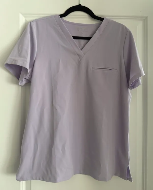 Mandala Scrubs Lavender Purple - Image 6