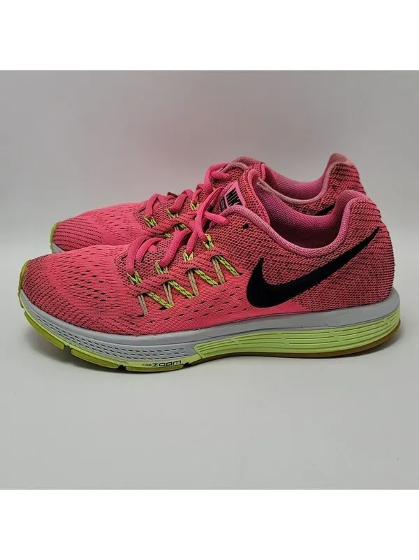 Nike Womens Pink Green Zoom Vomero 10 717441-608 Lace Up Athletic Shoes Size 8.5 - Image 9