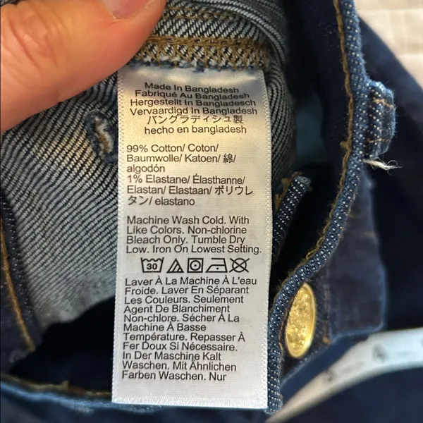 J. Crew dark wash Slim wide-leg sailor jean in all-day stretch 27”​ - Image 10