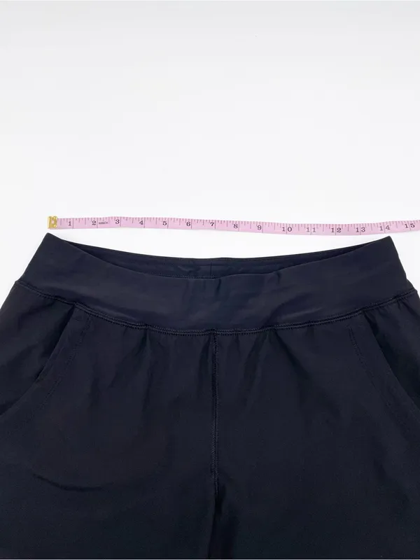 Lands' End Women's Comfort Waist 5" Swim Shorts with Panty Size 6 Petite Black - Image 8