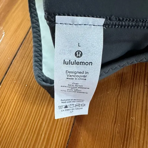 Lululemon Live In Lace Bralette in Nightcap / Polar Ice Size L - Image 6