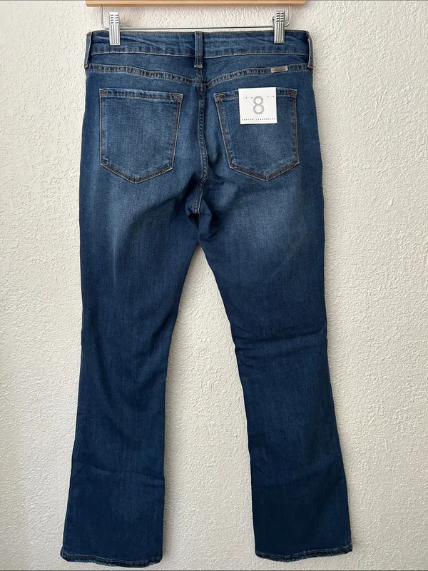 KanCan Size 8/29 Dark Indigo Blue Bootcut Jeans - Image 2