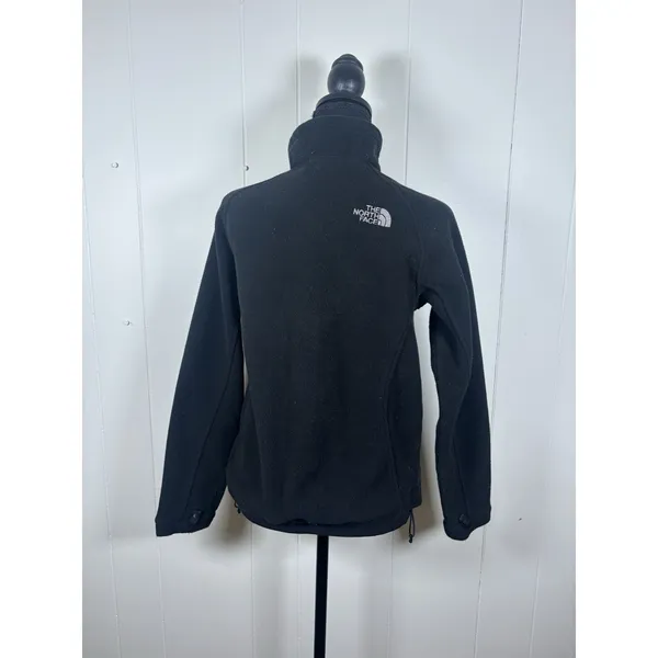 womens black north face fleece jacket small‎ needs shaved - Image 2
