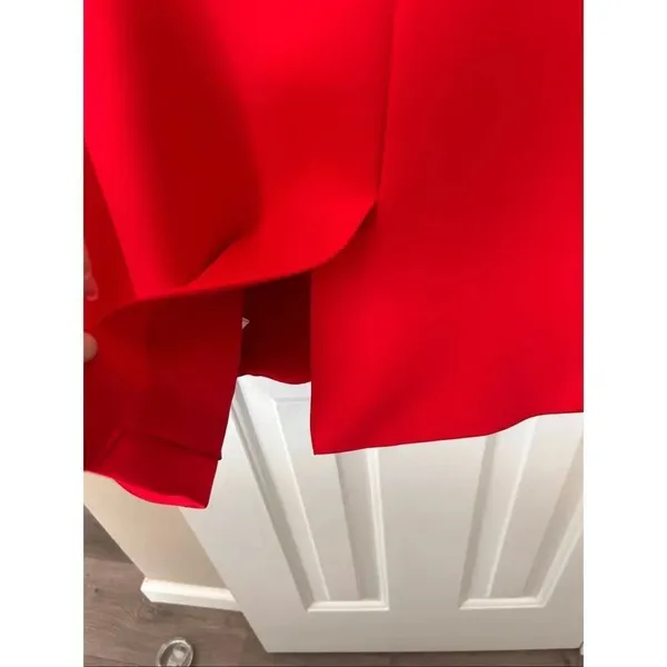 Express women’s red blazer size XS dry cleaned stylish classy work attire - Image 4