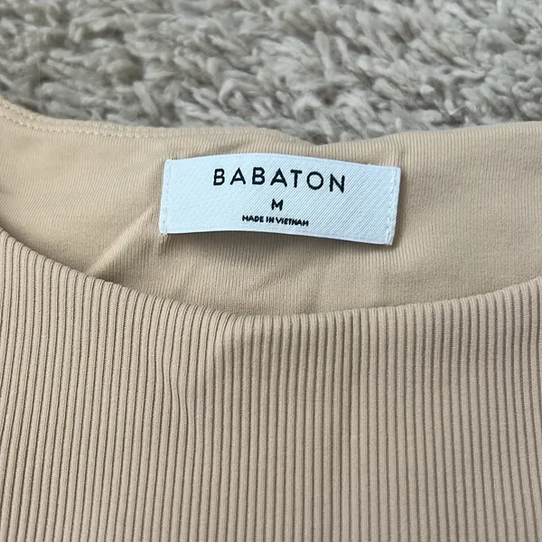 Aritzia Babaton Ribbed Bodysuit - Image 2
