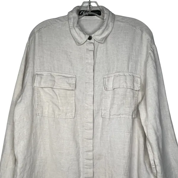 Zara Linen‎ Shirt - Image 2