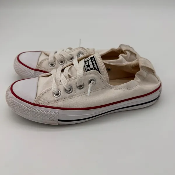 Converse Shoreline Slip On Cream White 6 Basic Classic Bella Swan Grunge‎ Sleaze - Image 3