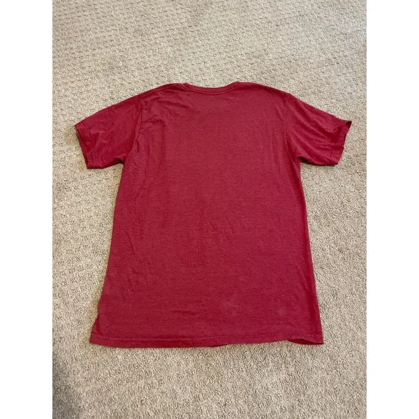 Disney Red Vintage Style Cool Guy Mickey Mouse Short Sleeve Shirt - Image 2