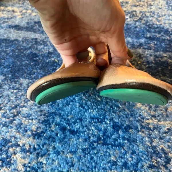 Tieks Biscotti Tan Patent Flats - Image 6