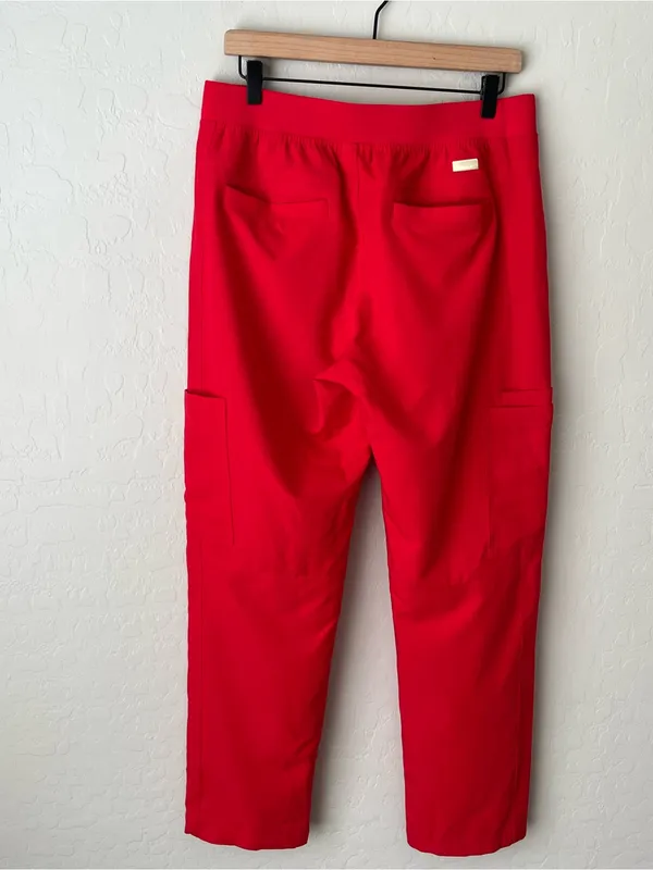 Figs mens red scrub set lunar new year limited edition medium - Image 4