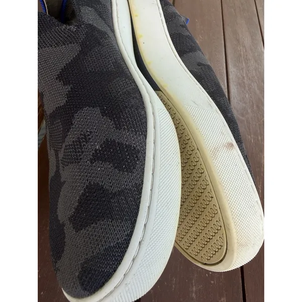 Rothy’s Women The Original Slip On Sneaker Blue Camo Knit Comfort Casual Size 10 - Image 11