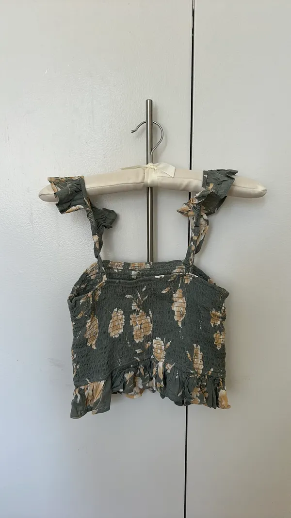 Blue B Tank Top Green - Image 3