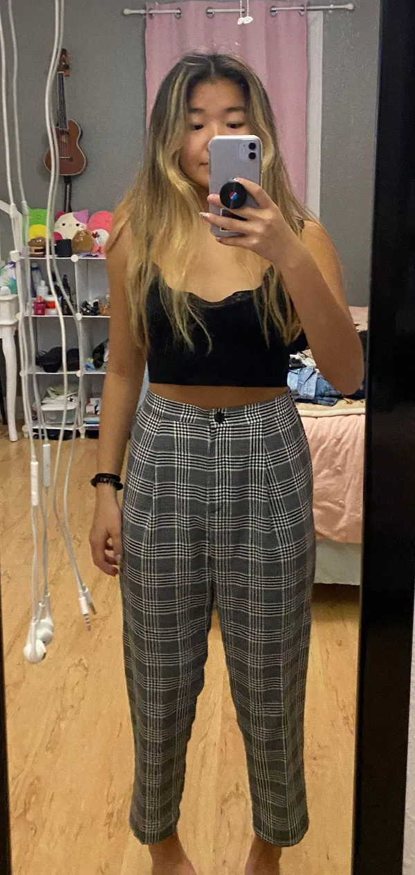 H&M Plaid Pants - Image 3