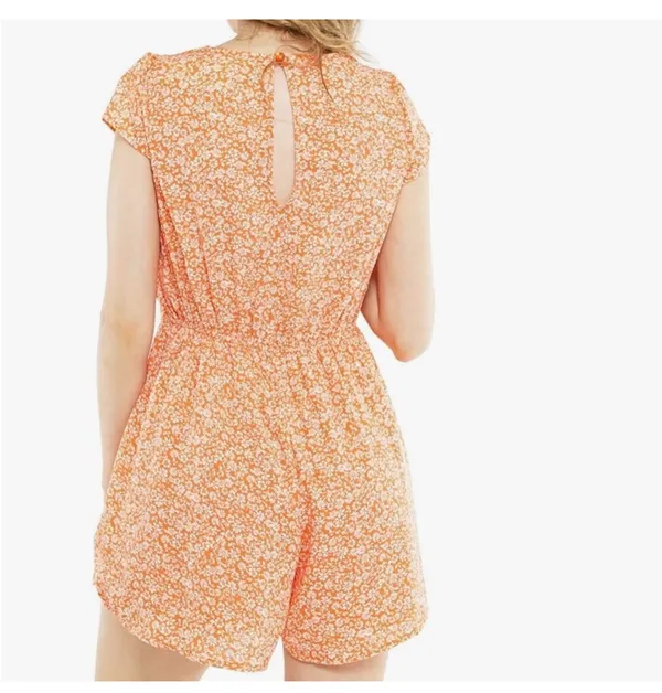 LOVECRAZY Ditsy Floral Romper Sz M - Image 2