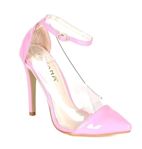 𝅺 Pointy Toe Pink Heels - Image 6