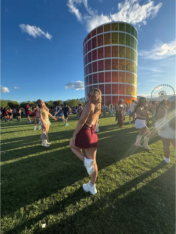 Generation Outcast Kehlani Mini Dress Wine - Image 4