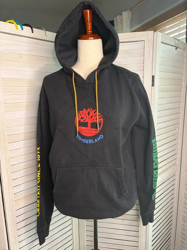 Timberland Hoodie Women’s Vintage Size M - Image 6