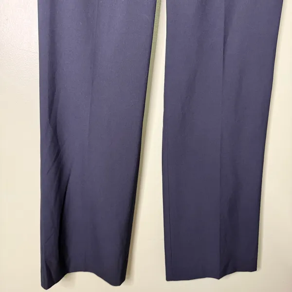 NWT Ann Taylor The Trouser in Seamless Stretch Curvy Fit Pants Navy Blue Size 10 - Image 7