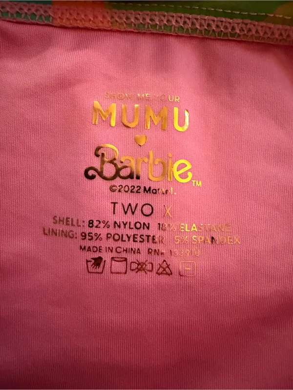 Show Me Your MuMu NWOT Barbie Party Wave Seaside Ruffle Bikini Set - Image 6
