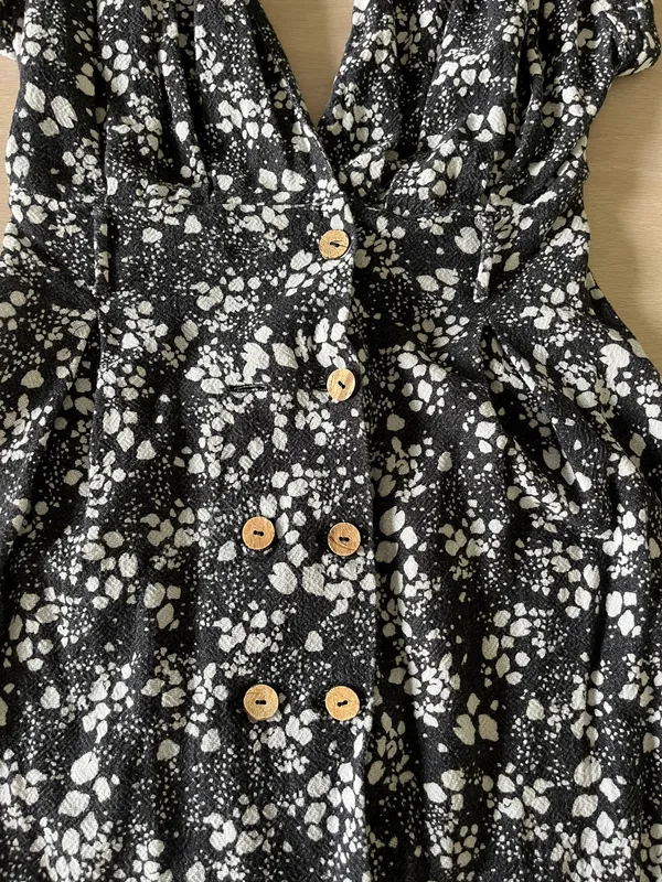 Free People Floral Romper - Image 3