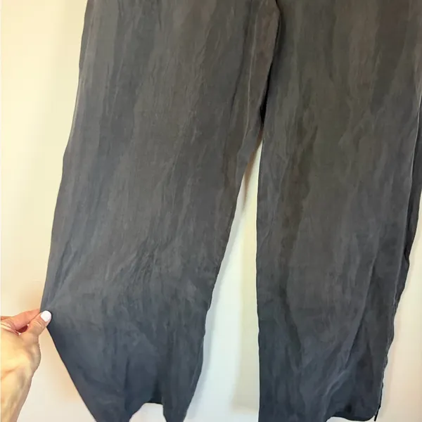 Zara black silky lyocell Pajama Pants Sz small NWT - Image 13