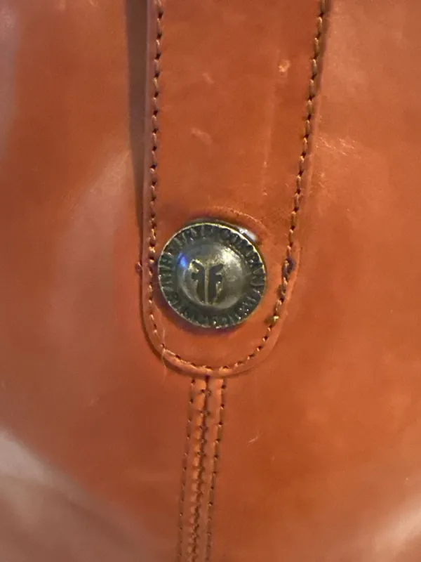Frye Melissa Button Riding Boots Cognac Leather - Image 3