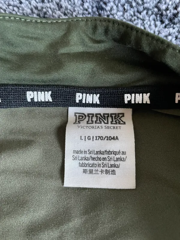 Pink/ Victoria’s Secrets Zip Up Size: Large - Image 4