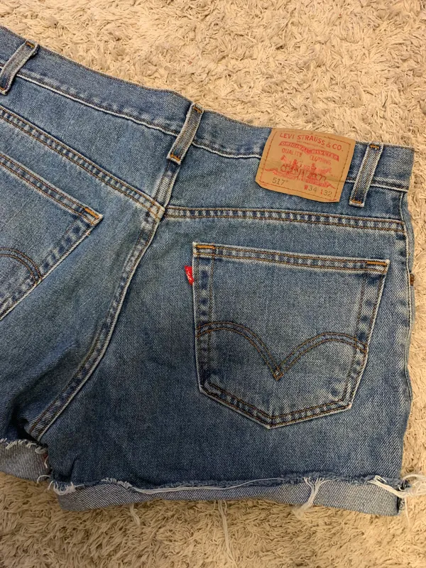 Levi's Distressed Jean Shorts - Image 3
