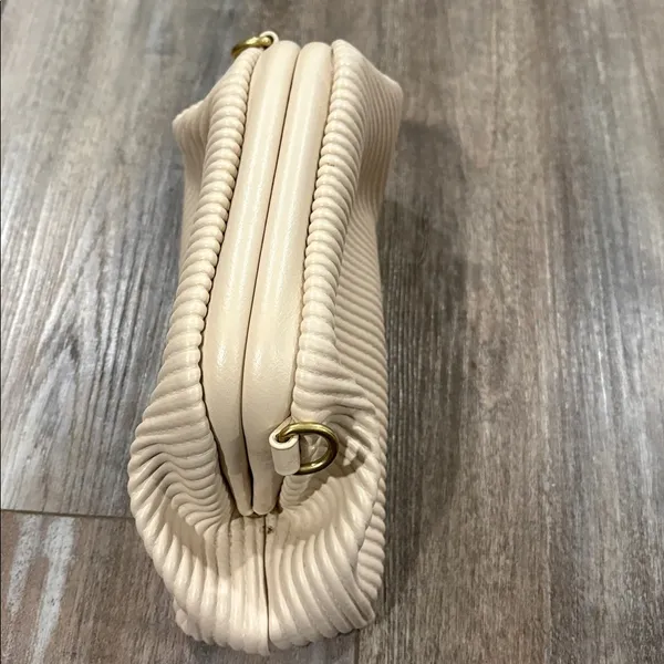 Anthropologie Faux Leather Clamshell Clutch - Image 6