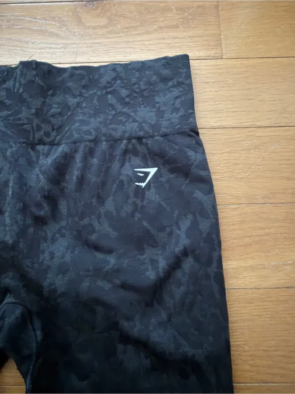 Gymshark Adapt Animal Seamless Cycling Bike Shorts 9” Inseam Women’s Size L - Image 3