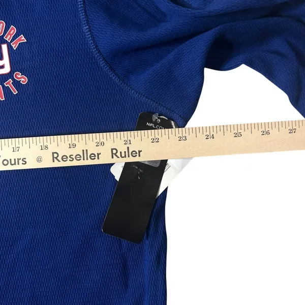 New York Giants Sweatshirt Womens XL Blue NFL New Era Collab‎ Long Sleeve NWT - Image 7