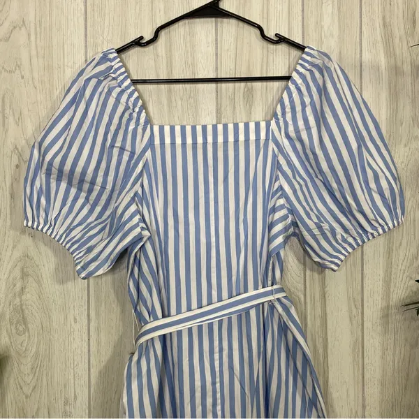 NEW J. Crew Cottage Dress in Stripe size M Medium AZ810 NWT - Image 7