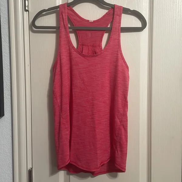 Lululemon Salute the Sun Singlet II Heathered Boom Juice Athleisure Yoga Running - Image 3