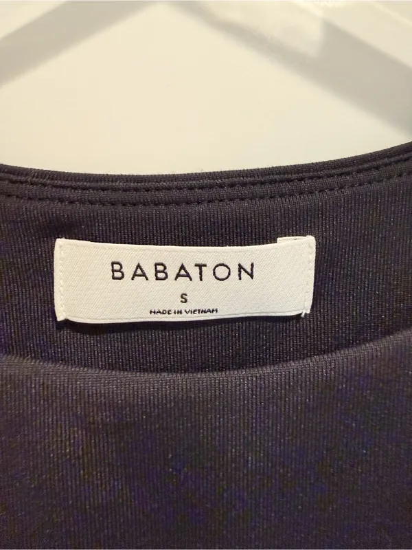 BABATON for ARITZIA Sleeveless Bodysuit Black‎ size Small - Image 4