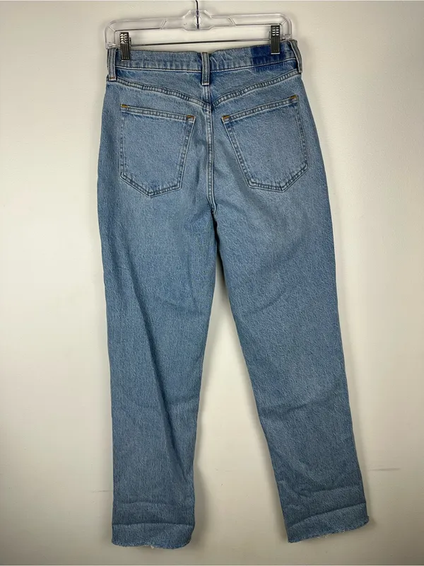 Abercrombie and Fitch Ultra High Rise 90s Straight Jean Women’s Sz‎ 28 R - Image 7