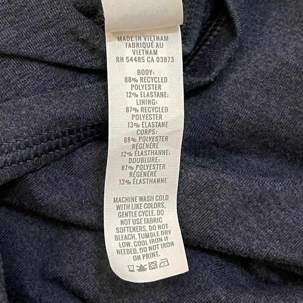 Aerie offline navy blue athletic built in spandex dress women’s size XS - Image 6