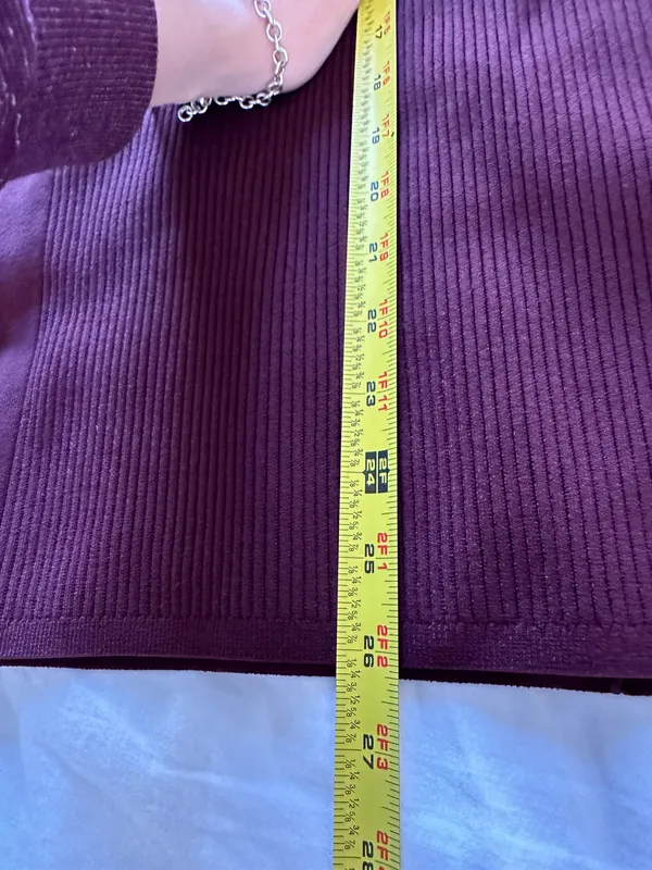 NWT Stretch Ponte Viscose Blend Pencil. Skirt Size M - Image 4