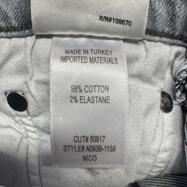 AGOLDE Nico High Rise Slim Straight Denim size 26 - Image 7