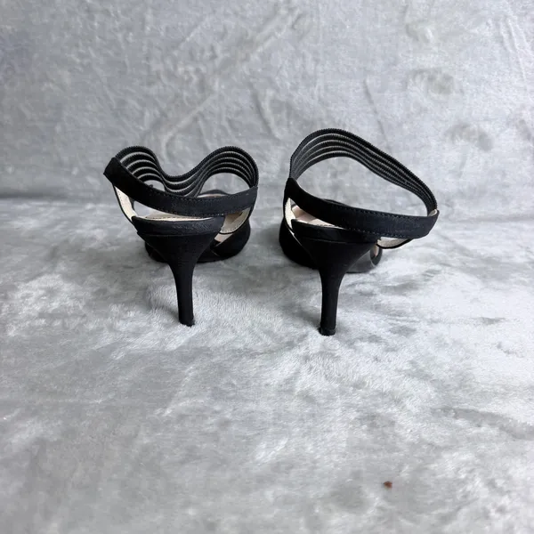 LifeStride Sanya Kitten Heels Pointed Toe Evening Formal Career Pumps 8M Black - Image 3
