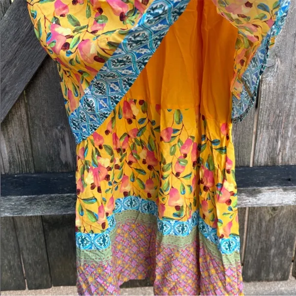 NWT Anthropologie Farm Rio Anjou Maxi Dress Size 2 Petite Retail $240.00 - Image 13
