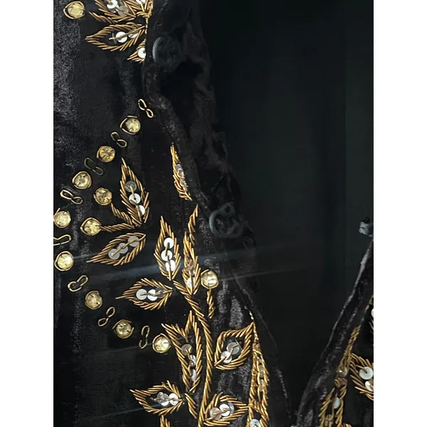 Soft Surroundings Velvet Embroidered Jacket - Image 7
