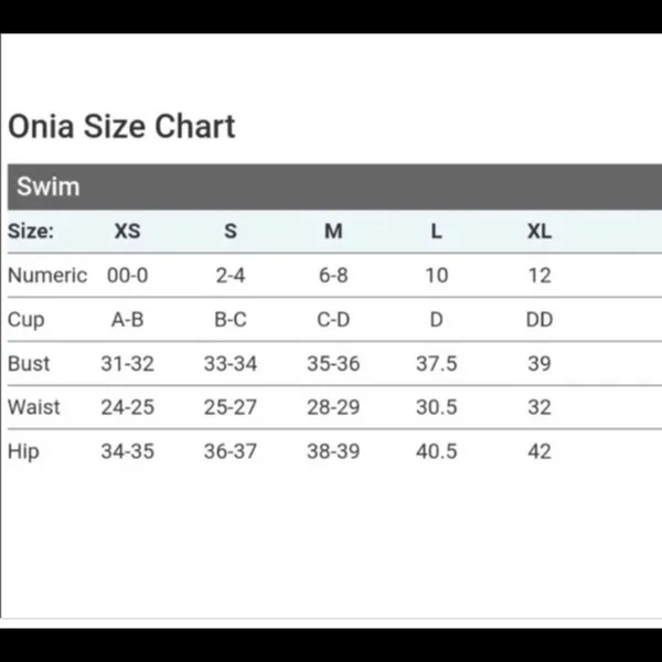 NEW Onia Gabriella Blue Wave Textured Swimsuit S - Image 11