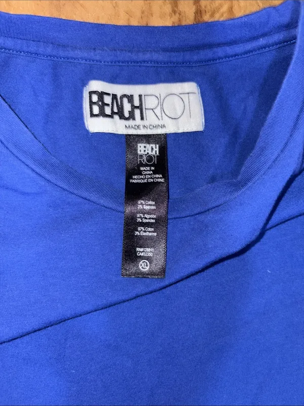 Beach Riot Cove High Rise Joggers & Blue Top Set - Image 5