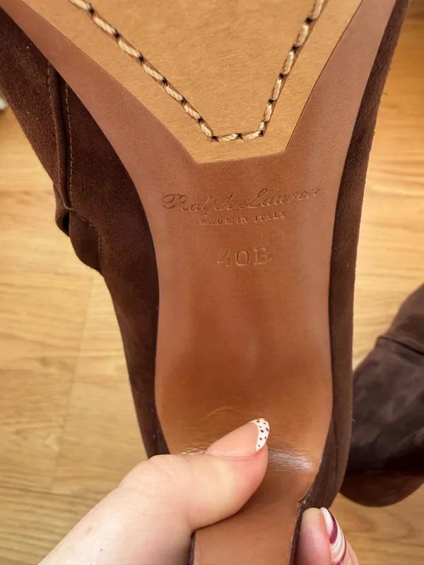 Ralph Lauren Purple Label boots made in Italy  - Image 4