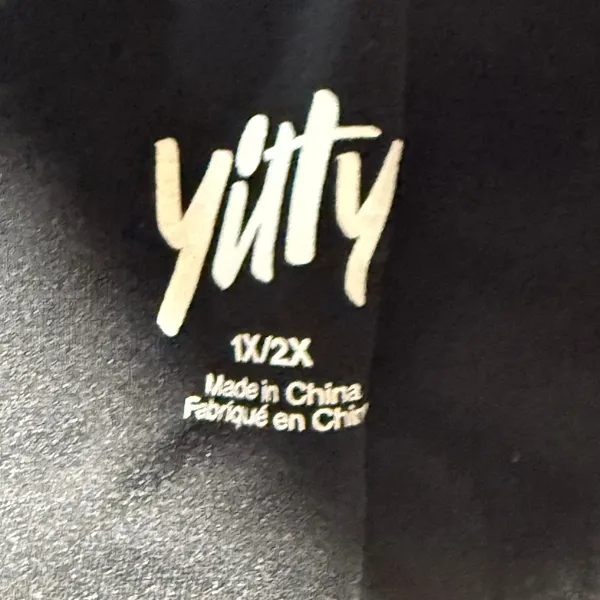 Yitty Black Seamless Bralette‎ Adjustable Straps BB2457560 1X/2X Womens - Image 3